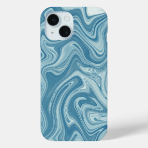 Coque Case-Mate iPhone Bleu marbre
