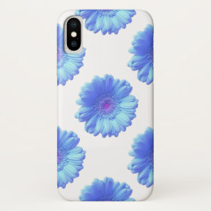 Coque Case-Mate iPhone Bleu marguerite