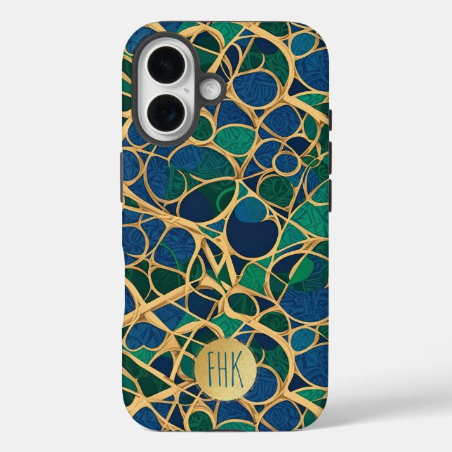 Coques Case-Mate iPhone Bleu marin, Turquoise, Émeraude (Verso)