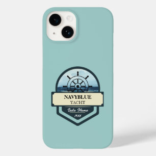 Coque Case-Mate iPhone Bleu Marine Ancre nautique club bateau marina