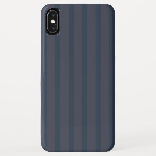 Coques Case-Mate iPhone Bleu marine moderne et rayures prune (Dos)