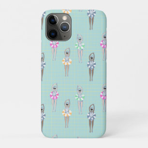 Case-Mate iPhone Case Bleu Moderne Artistique Piscine