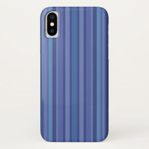 Case-Mate iPhone Case Bleu moderne bande pourpre