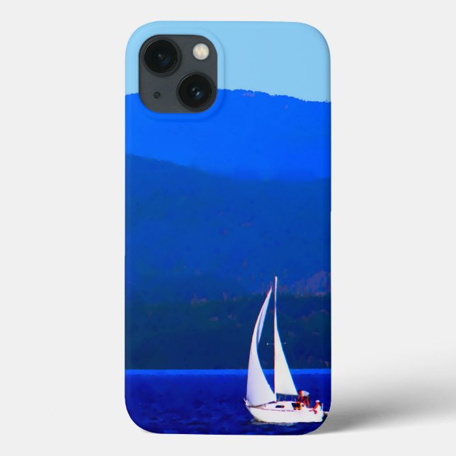 Coques Case-Mate iPhone Bleu nord de l'Idaho (Verso)