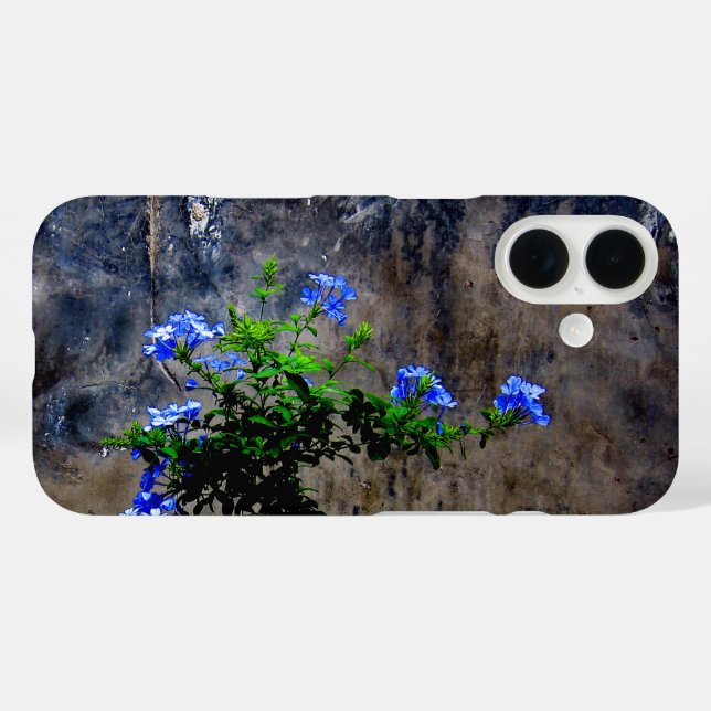 Coques Case-Mate iPhone Bleu Plumbago (Verso (horizontal))