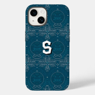 Coque Case-Mate iPhone Bleu Retro Tides de Noël Vibes