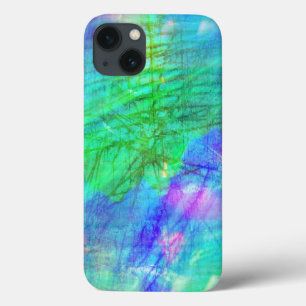 Etui iPhone Case-Mate bleu sans couture d'aquarelle d'arrière - plan
