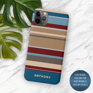 Case-Mate iPhone Case Bleu sarcelle Rouge foncé Neutre Beige Marron Rayu