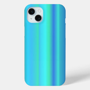 Coque Case-Mate iPhone Bleu Vert arc-en-ciel rayures