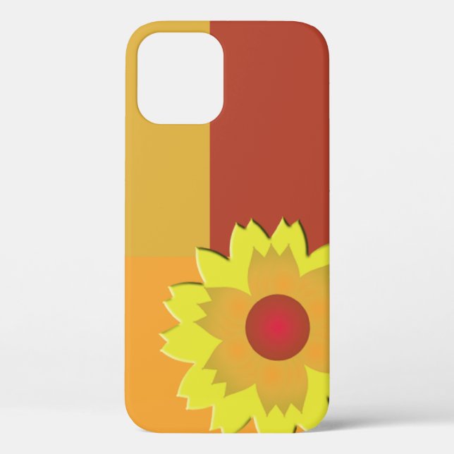 Coques Case-Mate iPhone Bloc couleur de tournesol (Verso)