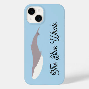 Coque Case-Mate iPhone Bloc de couleur Baleine bleue