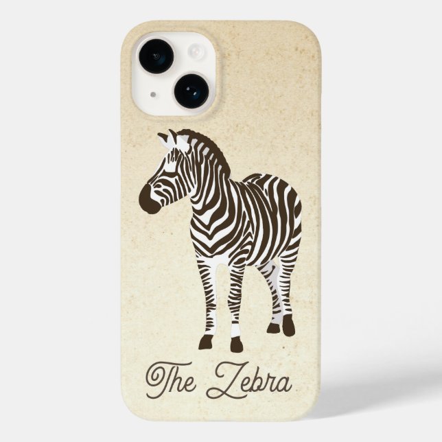 Coques Case-Mate iPhone Bloc de couleurs Zebra (Verso)