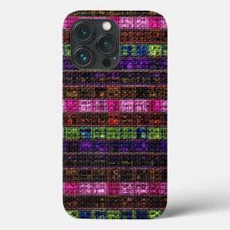 Case-Mate iPhone Case Blocage géométrique coloré Aspect rustique