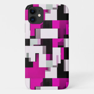 Case-Mate iPhone Case Blocs abstraits violets