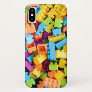 Case-Mate iPhone Case Blocs constitutifs en plastique au néon