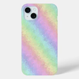Coque Case-Mate iPhone Blocs dans Pastel Colors 3D Rainbow Art