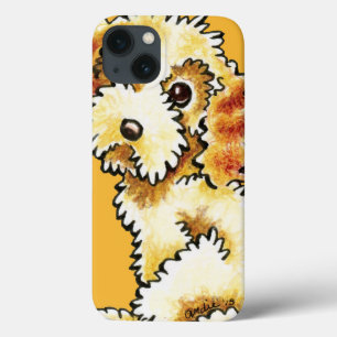iPhone 13 Case Blonde Cocker Spaniel Poodle Mix