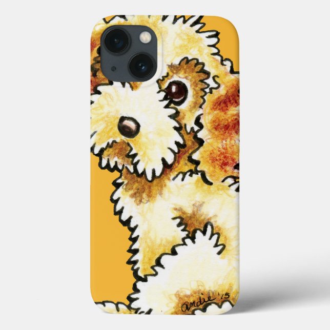 Coques Case-Mate iPhone Blonde Cocker Spaniel Poodle Mix (Verso)