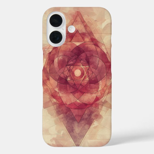 Coques Case-Mate iPhone Bloom Diamant Crimson (Verso)