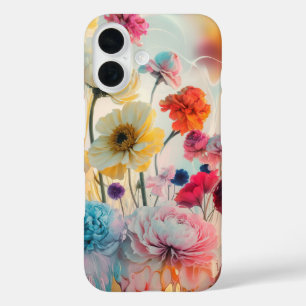 Coque Pour iPhone 16 Bloom durable