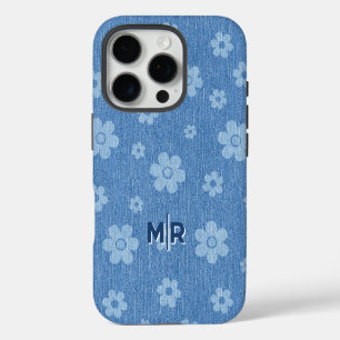Coque iPhone 16 Pro Bloom Indigo super