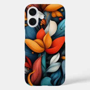 Coque Pour iPhone 16 Bloom saphir