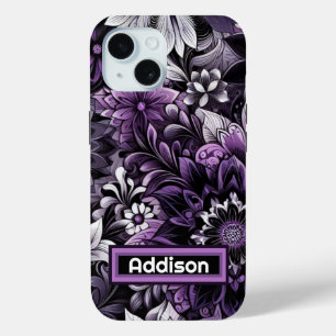 Coque Case-Mate iPhone Blooms Mystiques Violets