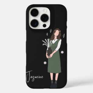 Coque iPhone 16 Pro Blossom verdoyant personnalisable