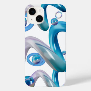Coque Case-Mate iPhone Blue Abstract Designs Mobile Lovers