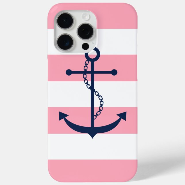 Coques Case-Mate iPhone Blue Anchor (Verso)