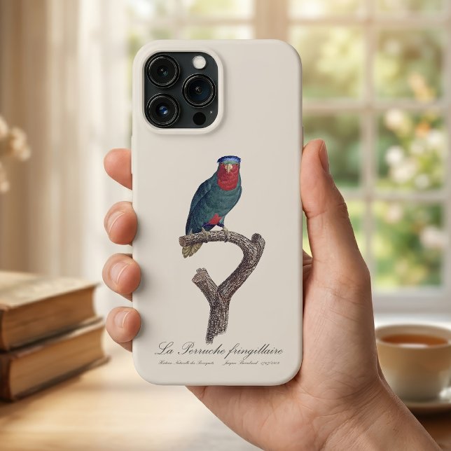 Coques Case-Mate iPhone Blue-Crowned Lorikeet, Vini Australis (Blue-Crowned Lorikeet, Vini Australis. iPhone Case)