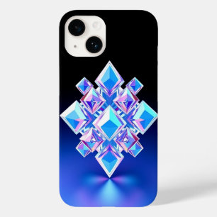 Coque Case-Mate iPhone Blue Diamond Motif brillant Émission mobile