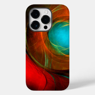 Coque Case-Mate iPhone Blue Eye Moderne Abstrait Art Cool Motif #16
