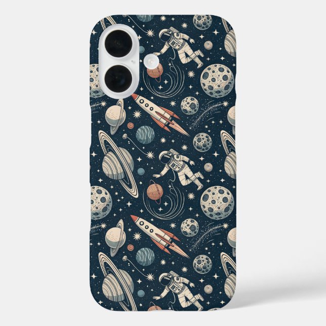 Coques Case-Mate iPhone Blue Galaxy Adventure (Verso)