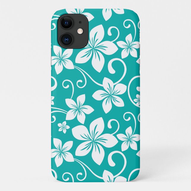 COQUES Case-Mate iPhone BLUE HAWAII (TURQUOISE) (Dos)