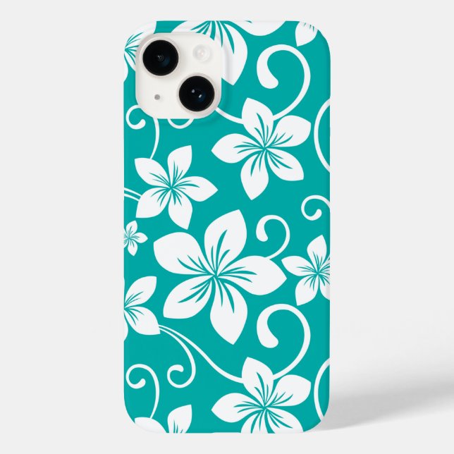 COQUES Case-Mate iPhone BLUE HAWAII (TURQUOISE) (Verso)