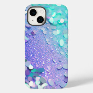 Coque Case-Mate iPhone Blue Lavender Mint Parties scintillant iPhone Mate