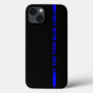 iPhone 13 Case Blue Line mince