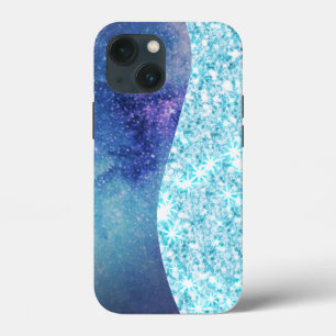 Case-Mate iPhone Case Blue Luxury Moderne dégradé galaxie étoile parties