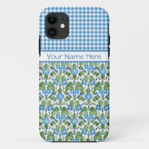 Etui iPhone Case-Mate Blue Morning Glory En vichy iPhone 5/5s Xtreme Coq