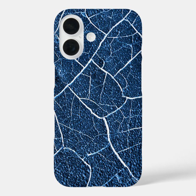 Coques Case-Mate iPhone Blue Nature Abstrait Motif (Verso)