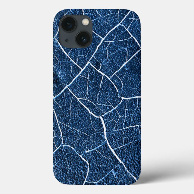 Coques Case-Mate iPhone Blue Nature Abstrait Motif (Verso)