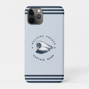 Case-Mate iPhone Case Blue Navy Ancre nautique yacht club voile