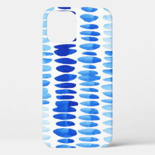 Case-Mate iPhone Case Blue Raindrops : Aquarelle sans couleur Abstrait