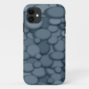 Coque Case-Mate iPhone Blue River Rock Pebles Art