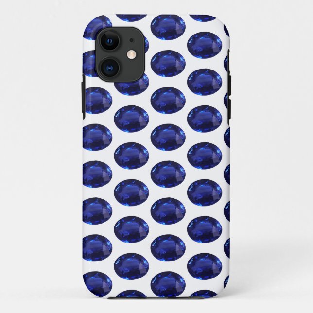 Coques Case-Mate iPhone Blue Sapphire (Dos)