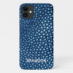 Case-Mate iPhone Case Blue Stingray Skin Nom d'impression personnalisé