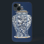 Etui iPhone 13 Blue & White Porcelain Vase by Vision Studio<br><div class="desc">An alluring blue and white porcelain vase,  covered in intricate floral designs. A Vision Studio creation,  this amazing piece would look great on your wall. Get yours today!</div>
