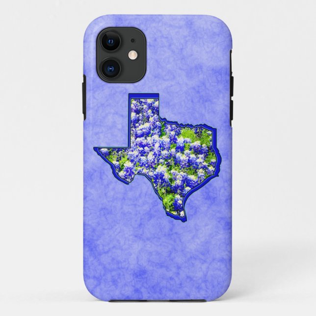 COQUES Case-Mate iPhone BLUEBONNETS DE TEXAS (Dos)