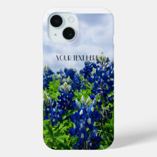 Coque Case-Mate iPhone Bluebonnets Fleurs bleues Texas Lupine Floral